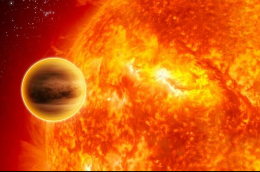 Evrende bilinen en sıcak gezegen