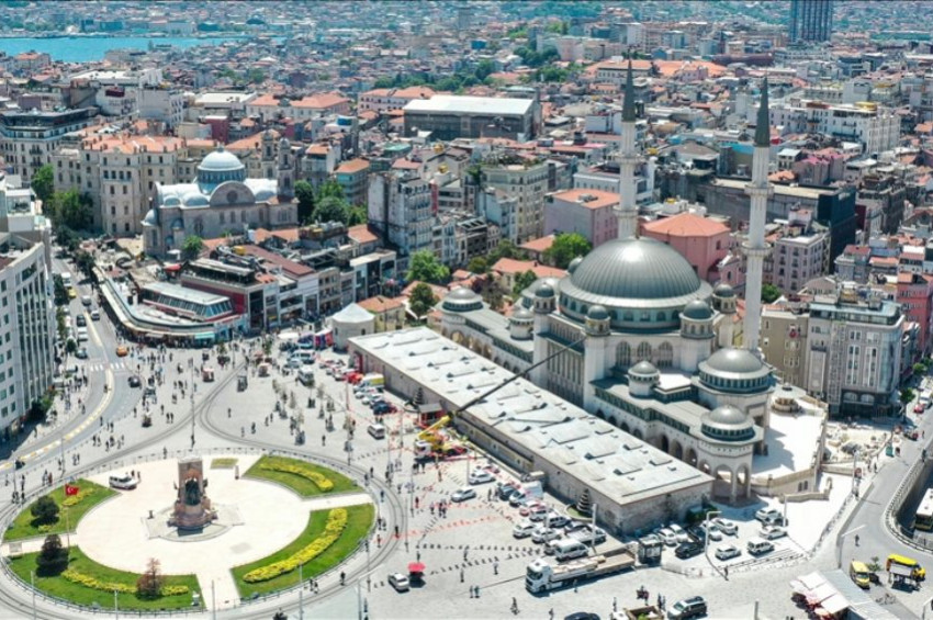 Taksim camisi açılıyor