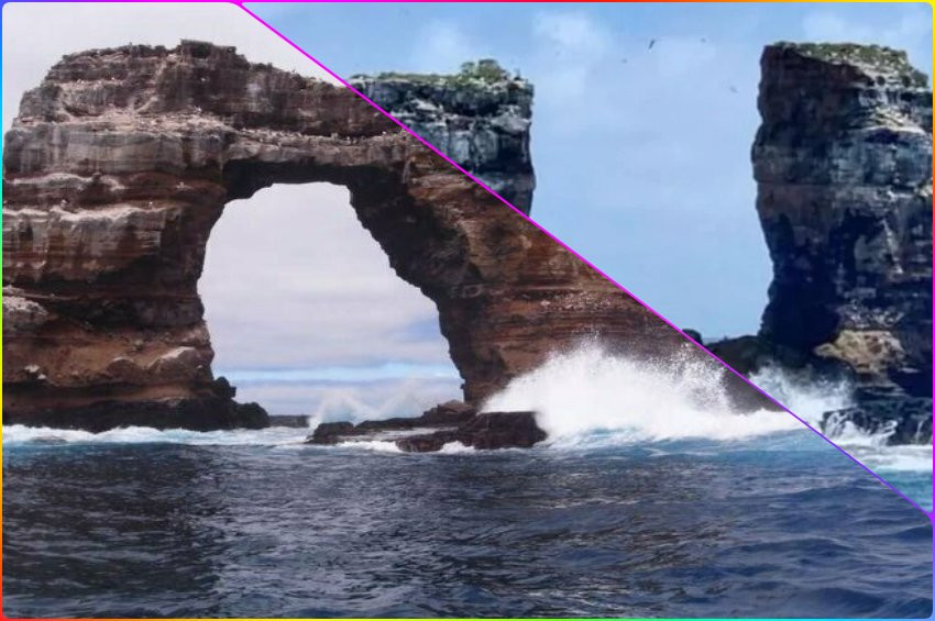 Darwin Kemeri çöktü