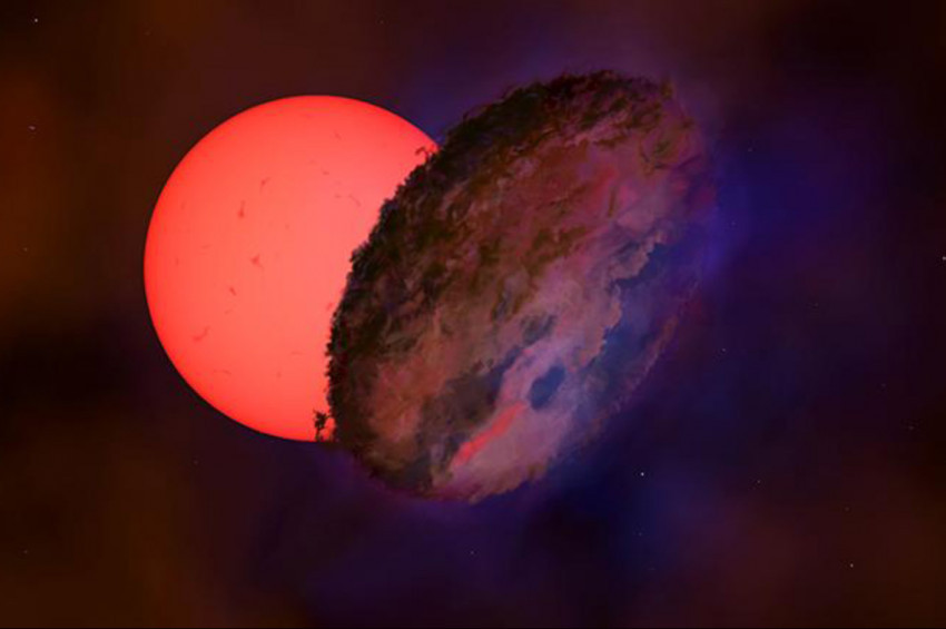 Samanyolunun merkezinden göz kırpan dev yıldız keşfedildi