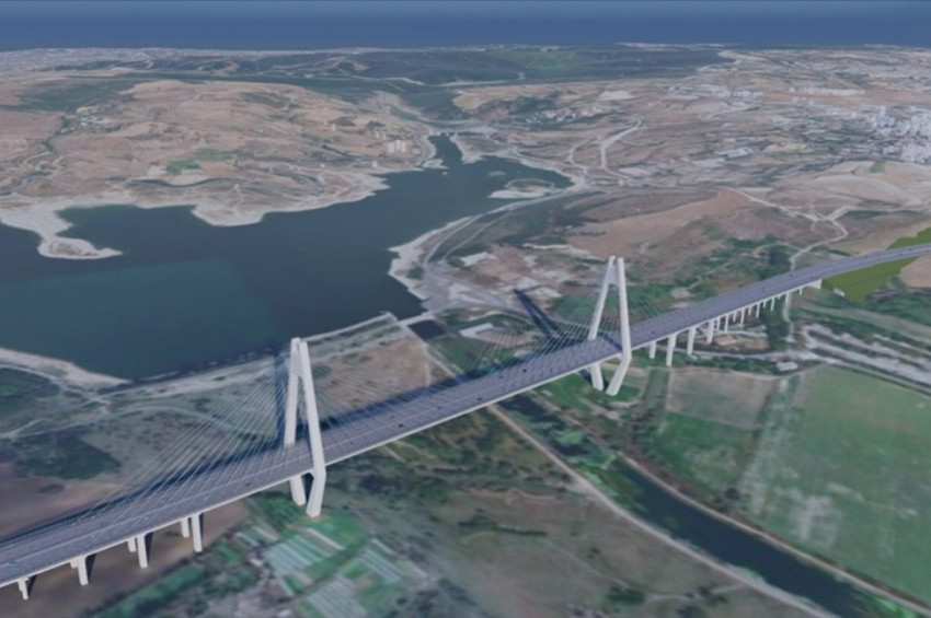 Kanal İstanbulun ilk köprü projesi açıklandı