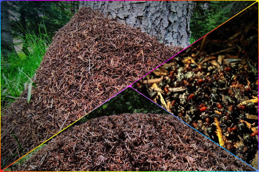 Uludağ’daki dev kırmızı karınca yuvaları ürküttü