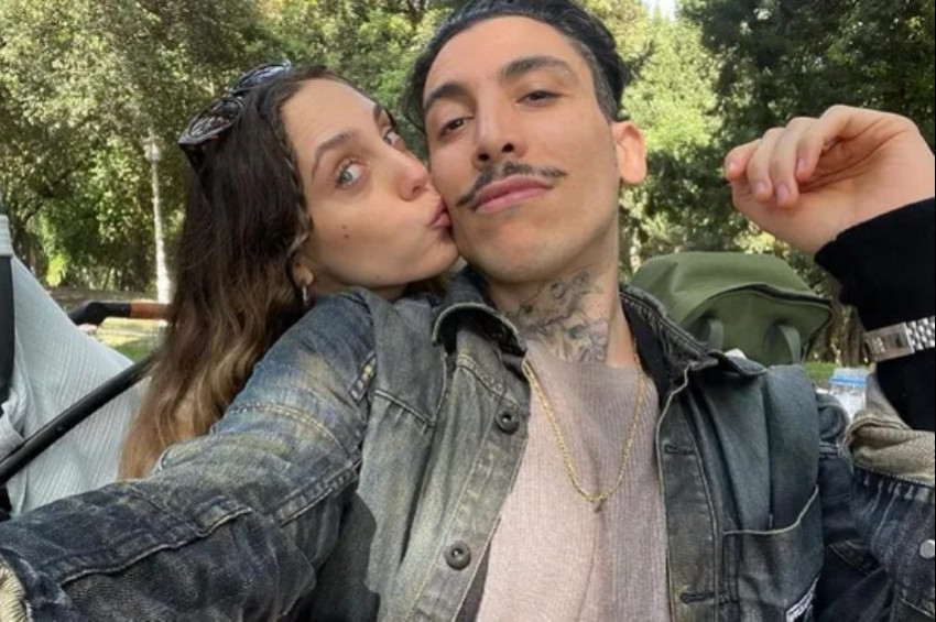 Can Bonomo ve Öykü Karayelin mutluluk pozu