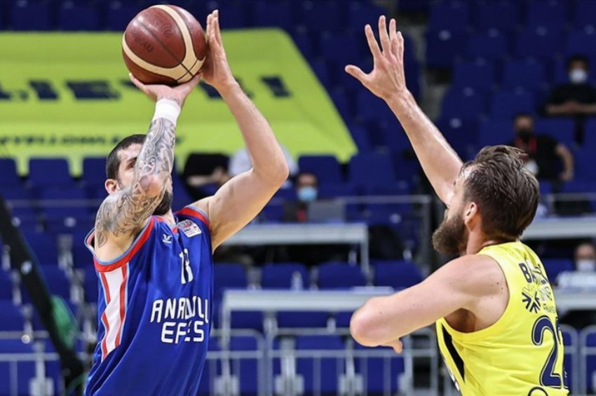 Basketbolda 2020-2021 sezonu şampiyonu Anadolu Efes oldu