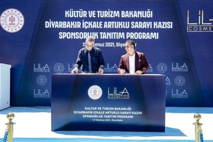 Amida Höyük kazıları Lila Kozmetike emanet