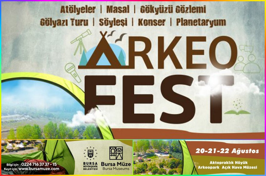 Bursa Arkeofestte bu sene neler var?