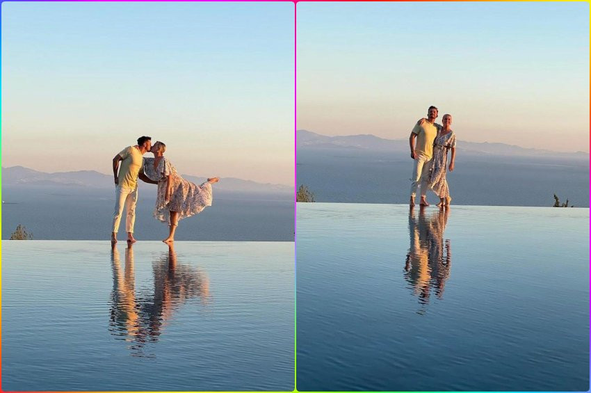 Katy Perry ve Orlando Bloomun Sonsuzluk ve Ötesi öpücüğü