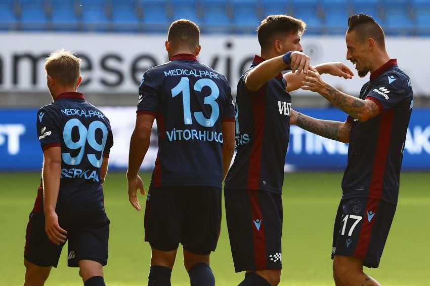 Trabzonspor  UEFA Avrupa Konferans Liginde tur atladı: 5-4