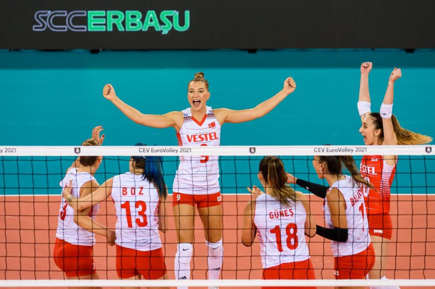 Filenin Sultanları İsveçe set vermedi: 3 - 0