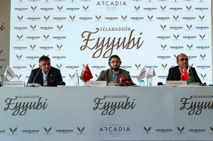 Selahaddin Eyyubi dizisi için imzalar atıldı