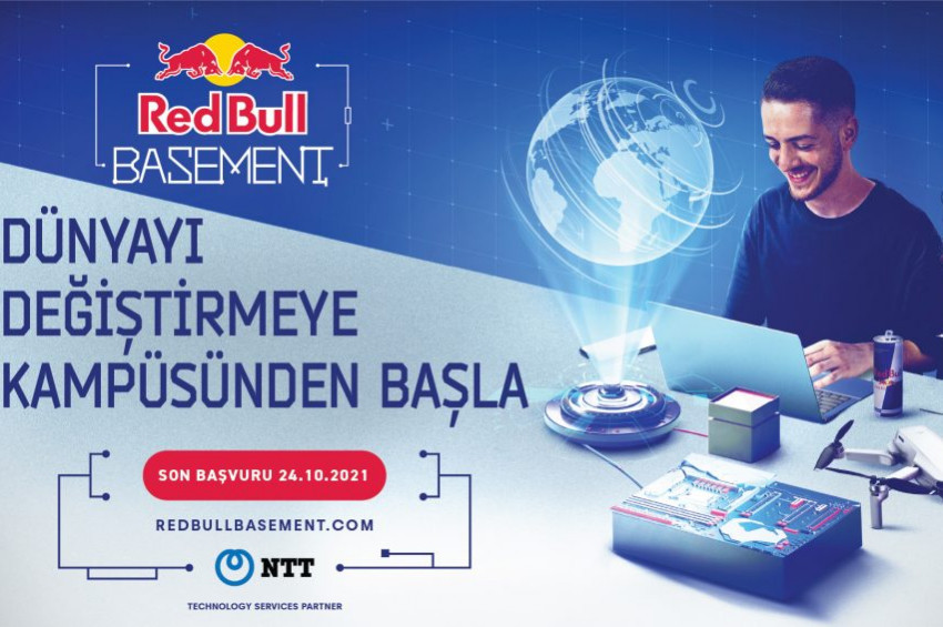 Red Bull Basement fikri olan gençleri bekliyor