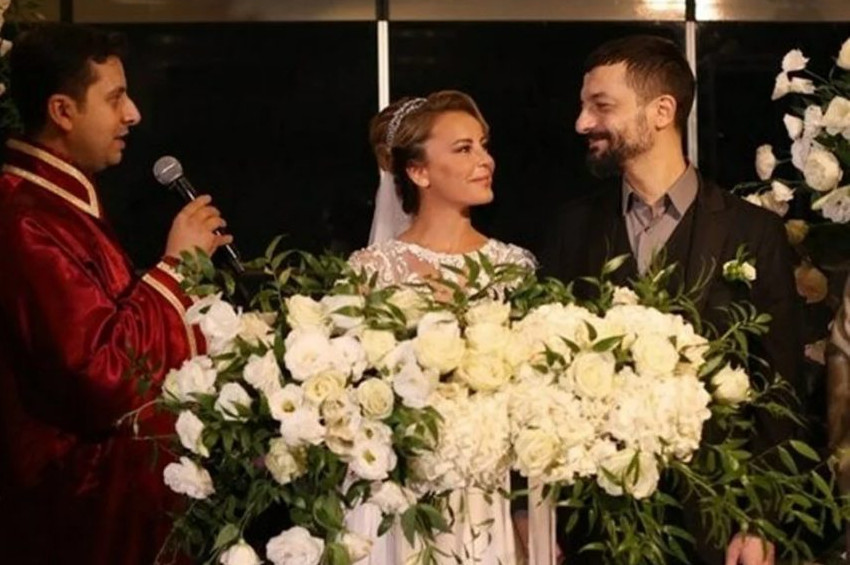Oyuncu Vildan Atasever ile Müzisyen Mehmet Erdem evlendi