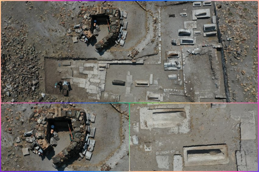 Anideki kazılarda Selçuklu kümbeti ortaya çıkarıldı