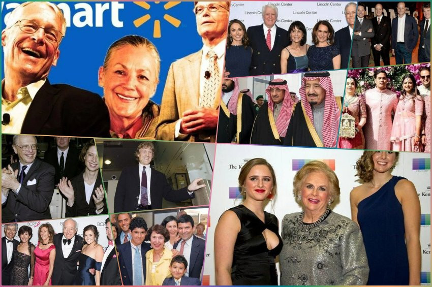 Dünyanın paraya para demeyen 25 ailesi