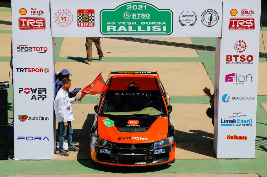 Yeşil Bursa Rallisini Burak Çukurova - Burak Akçay ekibi kazandı