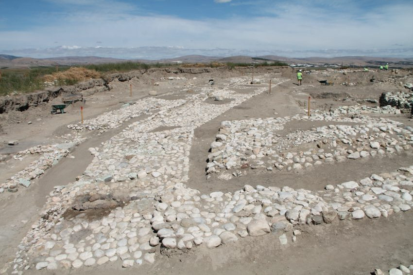 Amasyadaki 2.500 yıllık Pers sarayında kazılar sürüyor