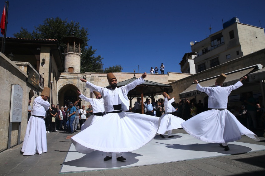Gaziantep Mevlevihanesi’nde Mevlevi Mukabelesi yapıldı