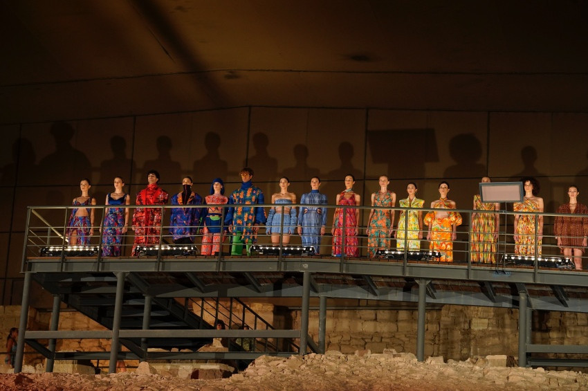 Zeugma Antik Kentinde defile