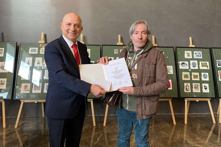 Uluslararası Ekslibris Yarışması ödülleri verildi