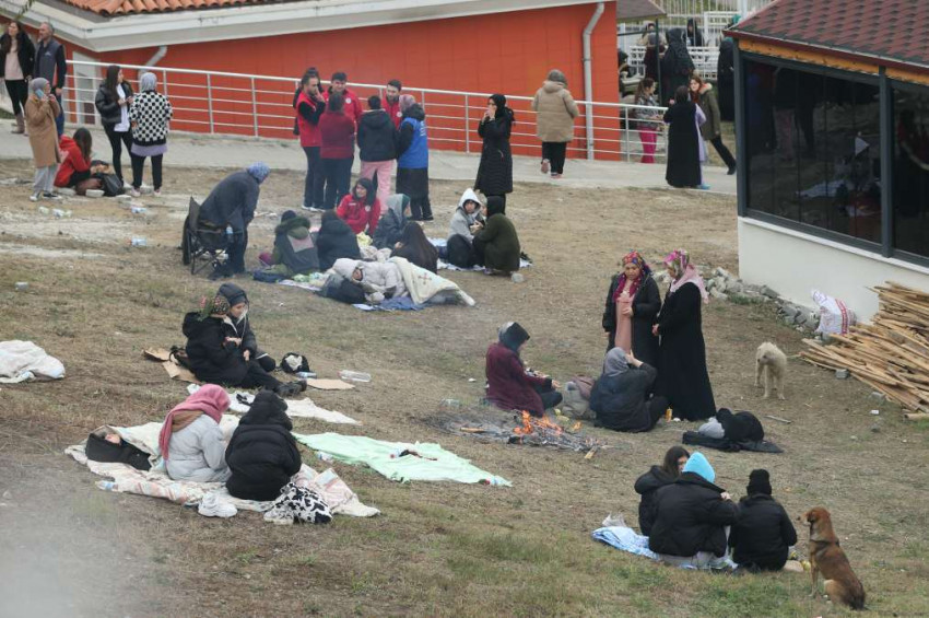 Düzceli depremzelere bir kötü haber de havadan geldi