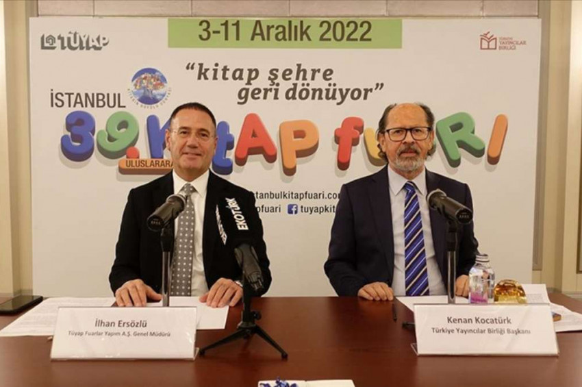 TÜYAP İstanbul 2022 Kitap Fuarı 3 Aralıkta başlayacak