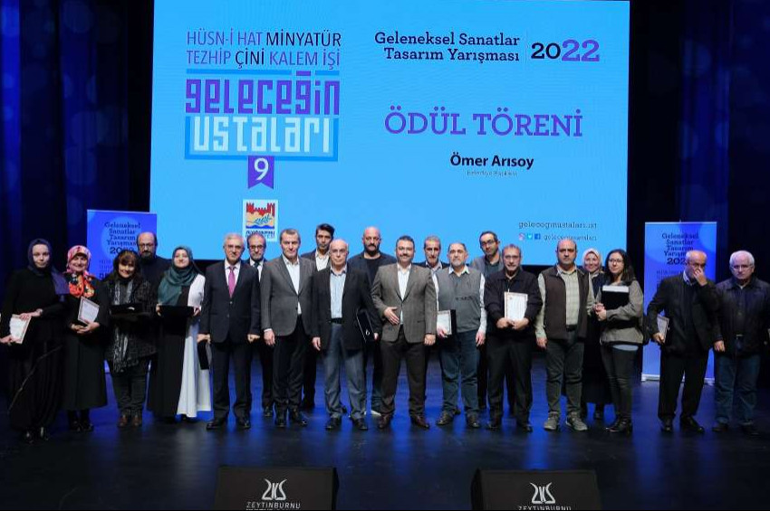 Geleceğin Ustaları Geleneksel Sanatlar Tasarım Yarışması ödülleri verildi