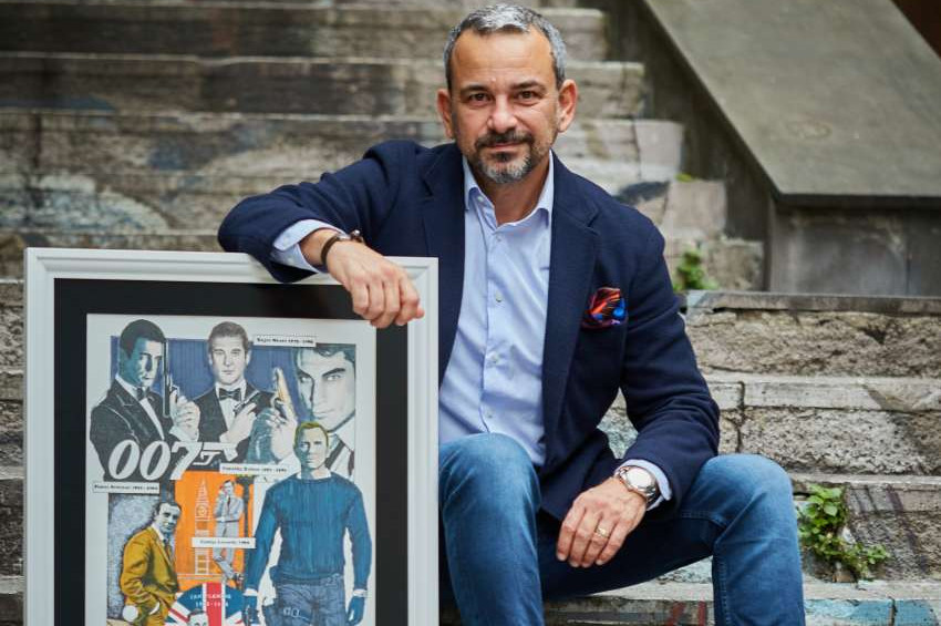 Ömer Atakandan çizgi roman ve sinemayı buluşturan sergi: Kinematograph