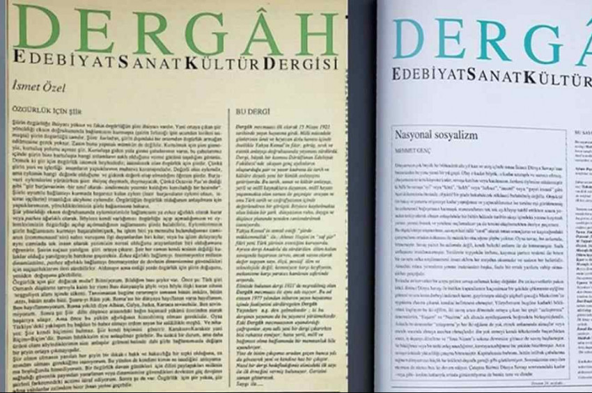 Varlık dergisi destek arıyor Dergâh dergisi mola istedi