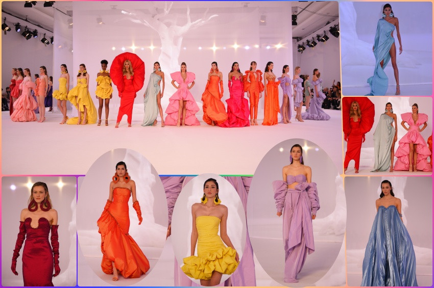 Cihan Nacarın Cengiz Aktürk defilesi