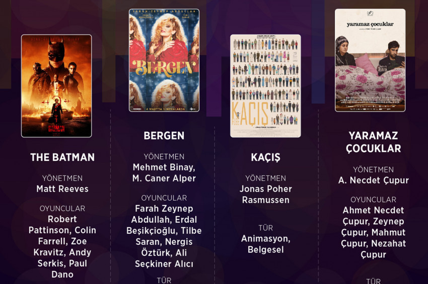 Sinemalarda bu hafta 4 yeni film var