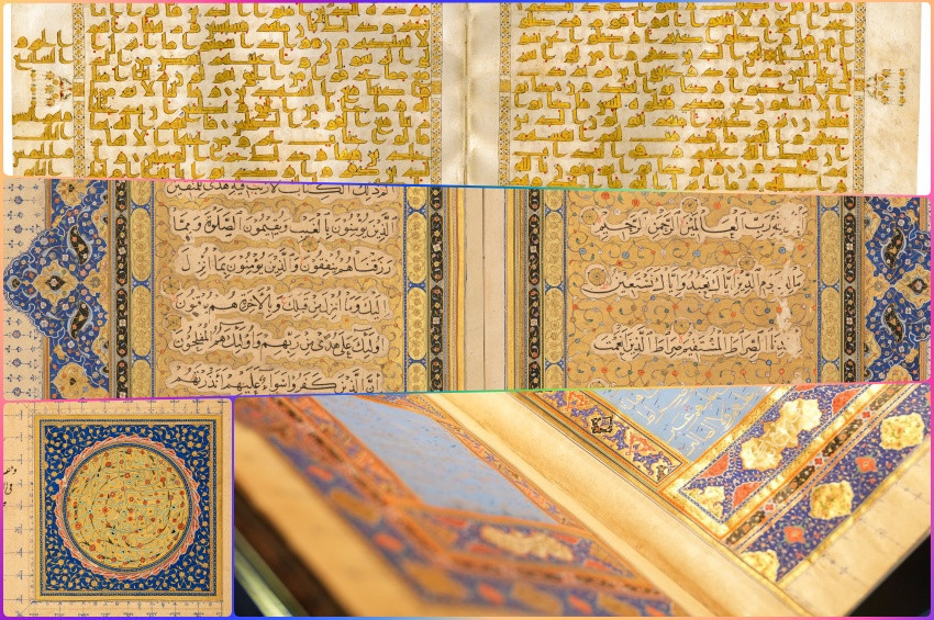 Kutsal Risâlet Yazma Mushaf Sergisi AKM’de açıldı