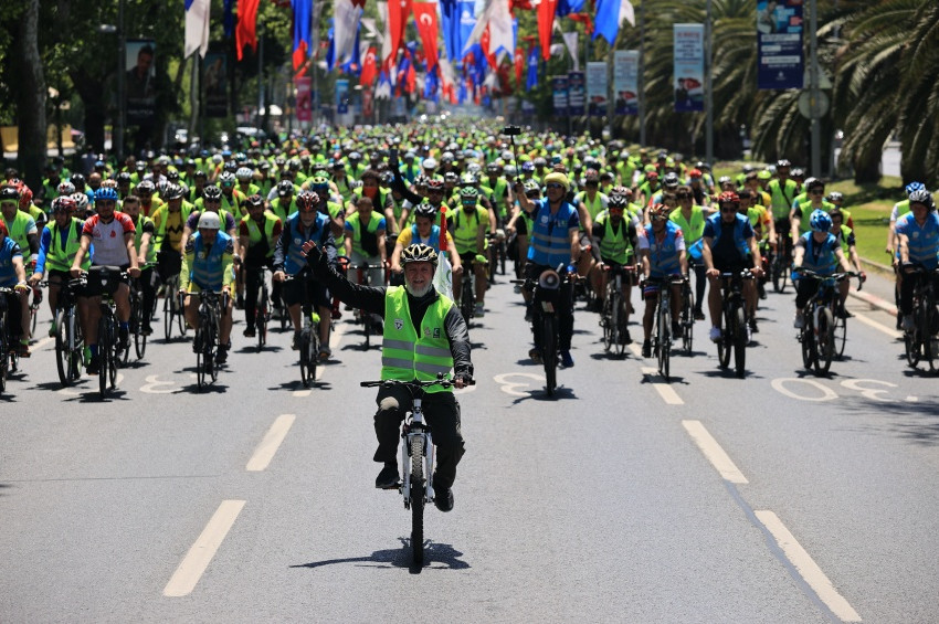 Yeşilay Bisiklet Turu 10. kez sağlıklı yaşam için buluşturdu