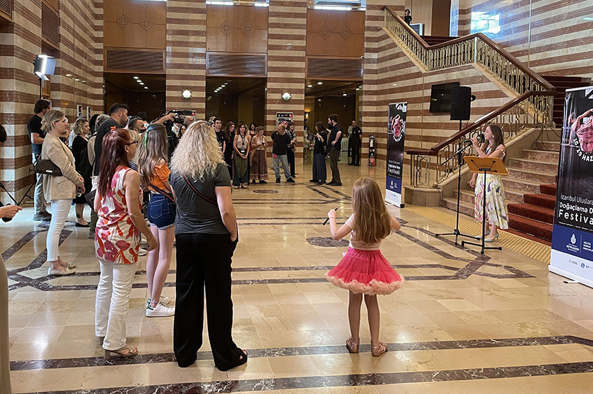 İstanbulda Doğaçlama Dans Festivali başladı