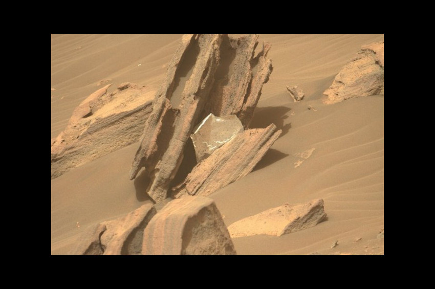 Bu kez gerçek: Marsta battaniye görüntülendi