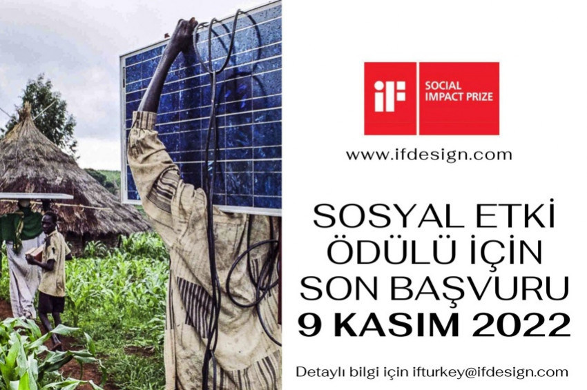 IF DESIGN Sosyal Etki Ödüllerin başvurular başladı