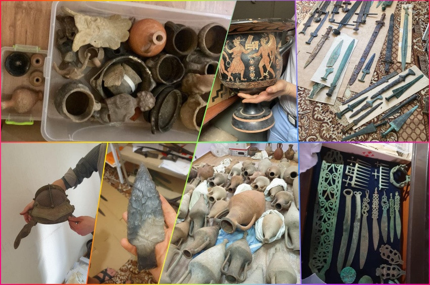 Ukraynalı eski milletvekilinin bürosunda müze yakalandı!