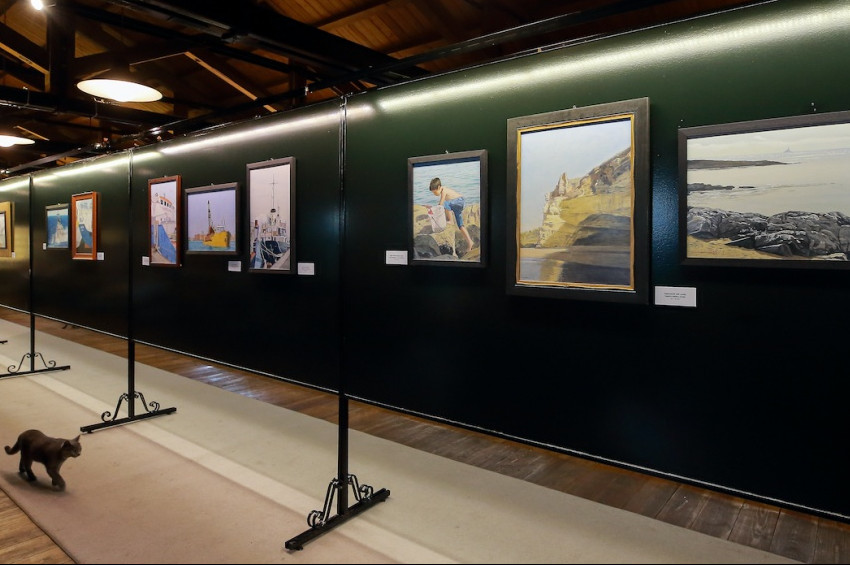 33 Deniz ve Ötesi manzarası Rahmi M. Koç Müzesi’nde