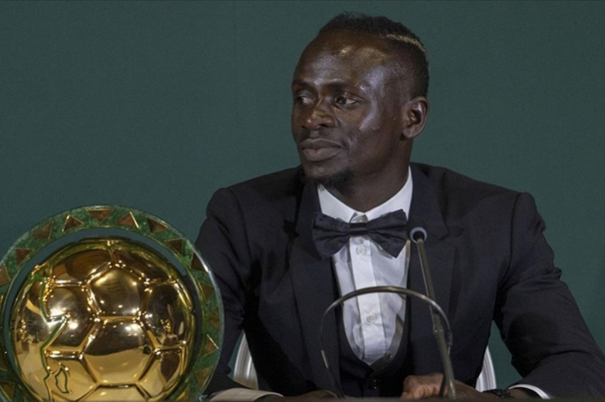 Sadio Mane, 2022 yılının en iyi Afrikalı futbolcusu ödülünü aldı