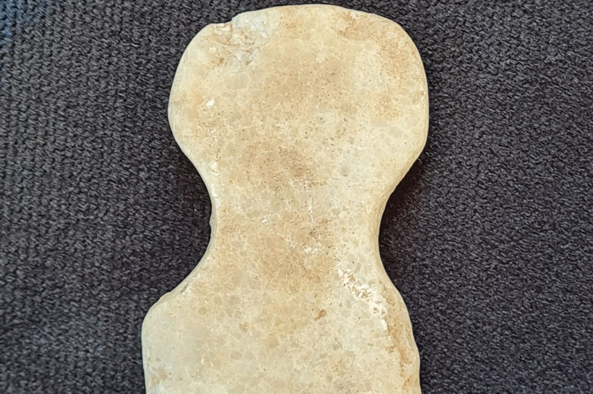 İzmirde Ana Tanrıça kültüyle bağlantılı 5 bin yıllık idol bulundu