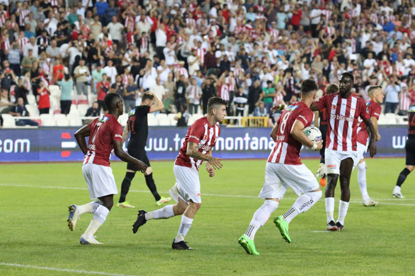 Sivasspor ile Gaziantep yenişemedi: 1-1