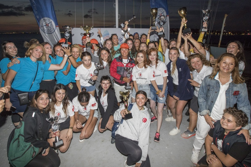 Deniz Kızı 7. Kadın Yelken Kupası’nın şampiyonları