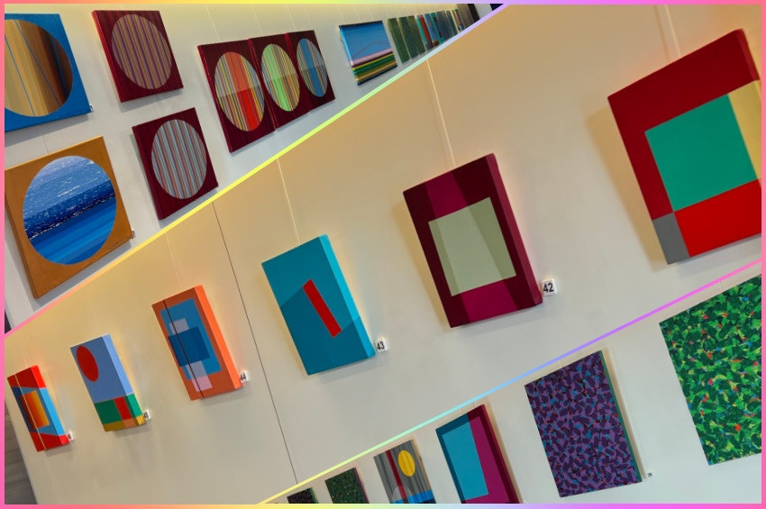 Renklerin Terapisi resim sergisi ziyarete açıldı