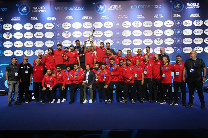 Türk Grekoromen Güreş Milli Takımı, dünya şampiyonu