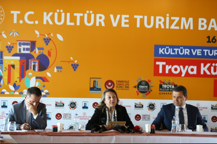 Troya Kültür Yolu Festivalinin etkinlikleri tanıtıldı