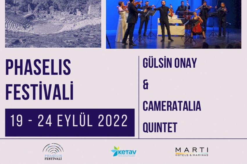Phaselis Festivali etkinlikleri 19 Eylülde başlayacak