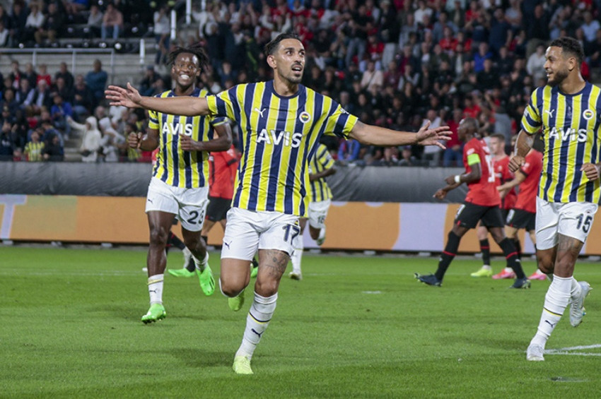 Fenerbahçe, Rennes ile deplasmanda 2-2 berabere kaldı