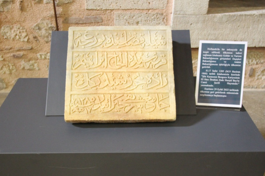 Şileden çalındı Hollanda satılırken yakalandı