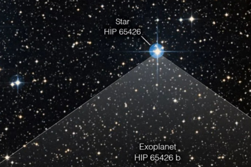 Uzayda bir ötegezegen ilk doğrudan görüntülendi