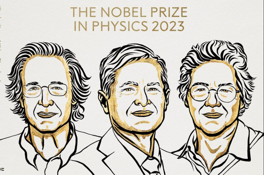 2023 Nobel Fizik Ödülünü Pierre Agostini, Ferenc Krausz ve Anne LHuillier kazandı