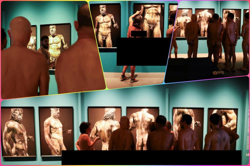 Arkeoloji müzesinde çıplak ziyaretçilere özel saat açıldı